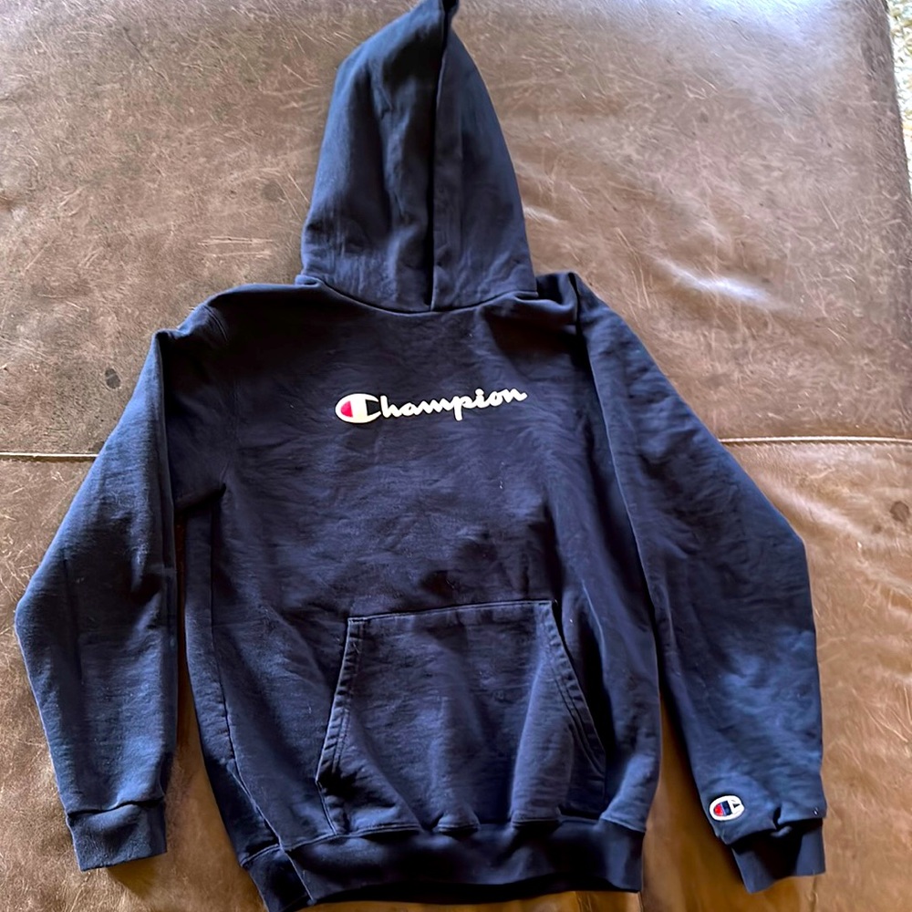 Champion boys hoodie, youth large